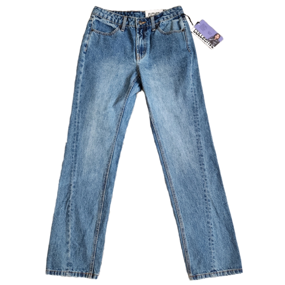 Women Jeans | Future Collective Boyfriend style Mid Rise